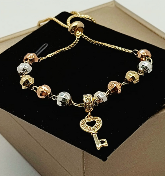 Pulsera Ajustable (Osito Love / corona)