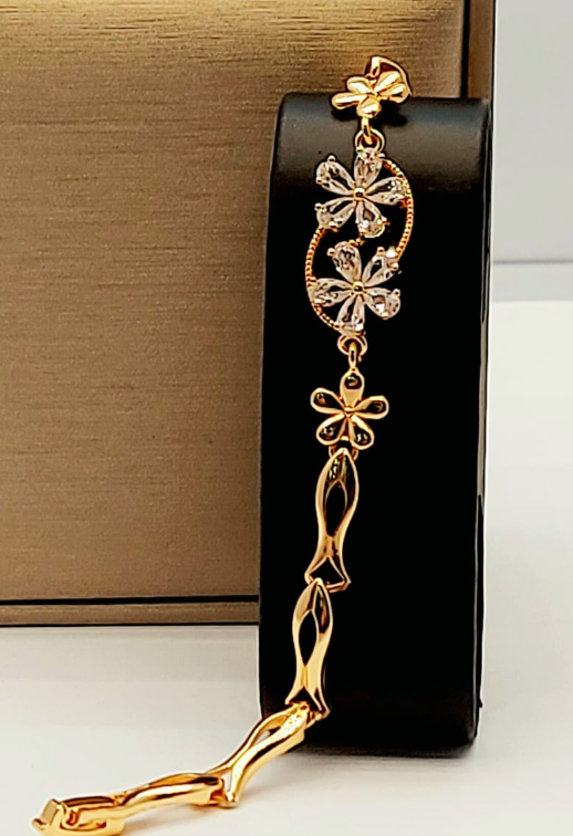 Pulsera Dorada Clip