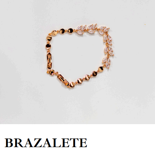 Brazalete Clip baño de oro