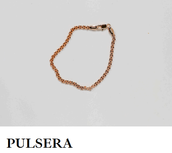 Pulsera delgada de oro