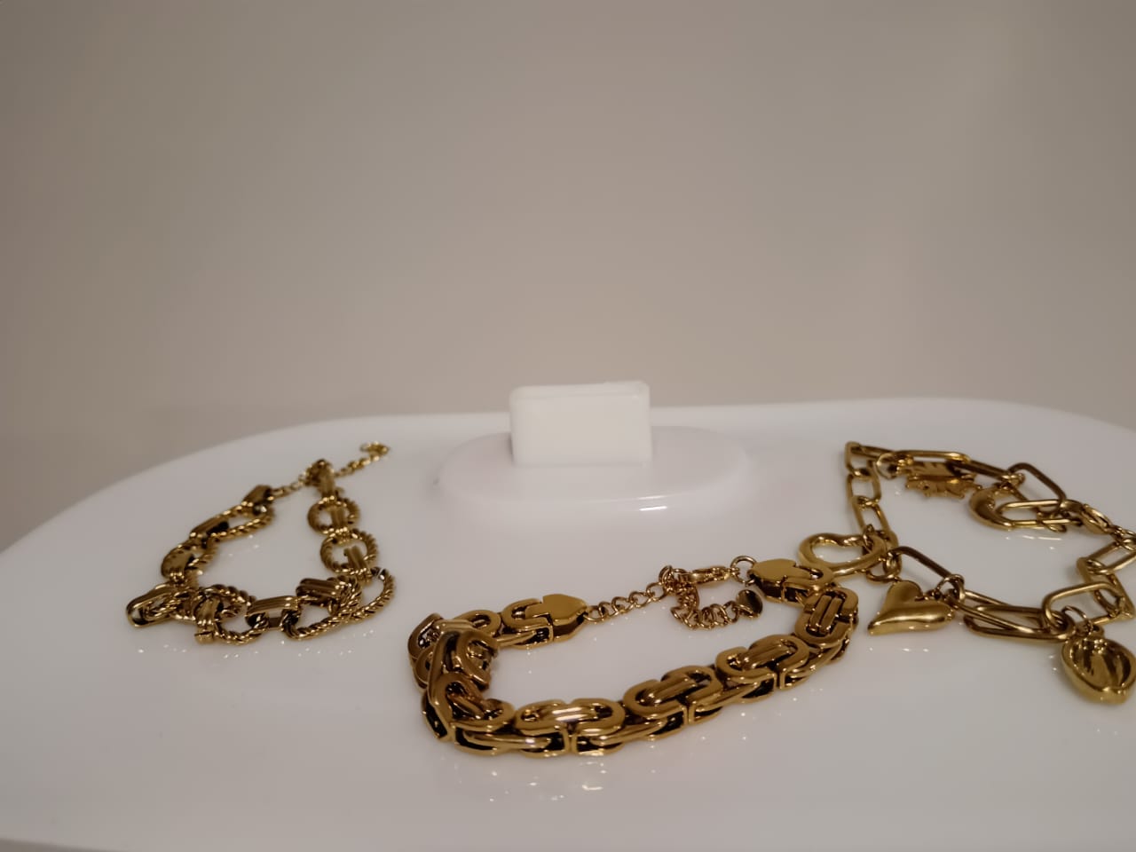 Pulsera de cadena de acero inoxidable