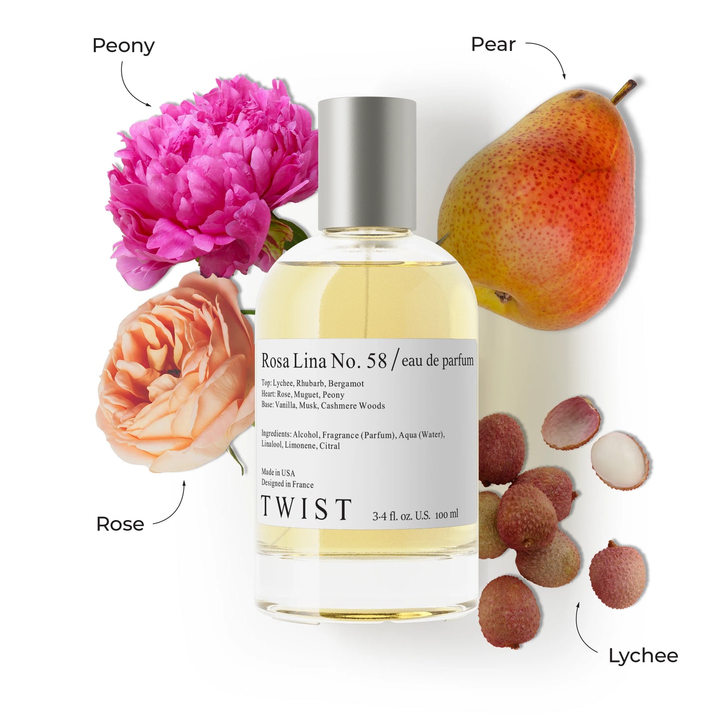 Rosa Lina No. 58 - (Twist Parfums De Marly Delina)