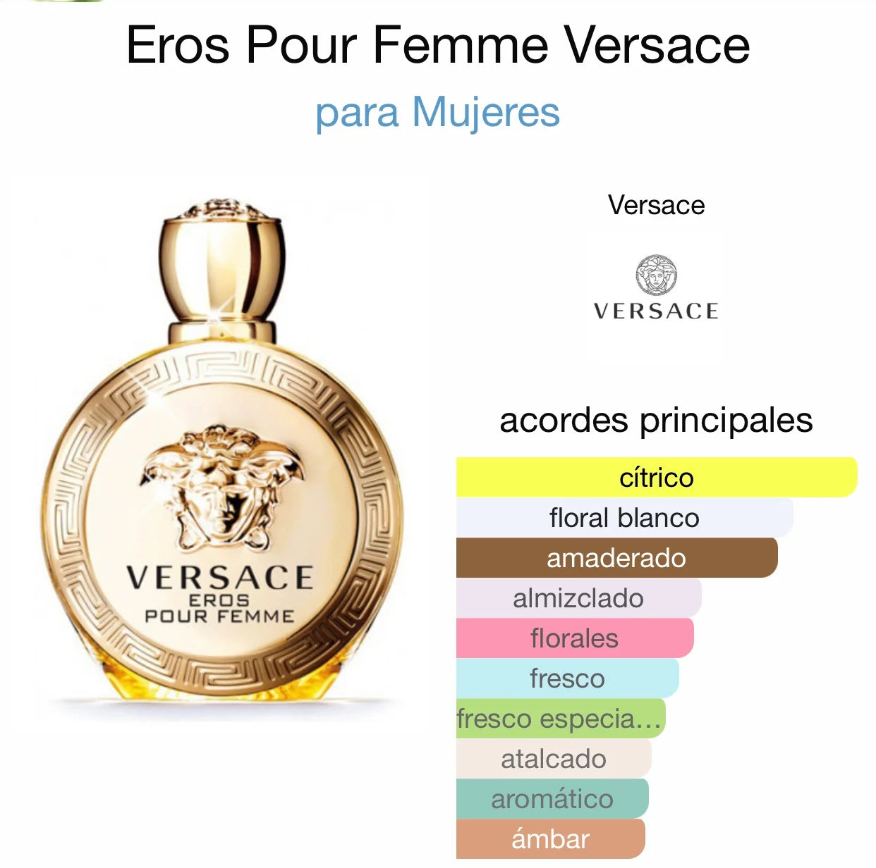 Versace Eros Pour Femme for Women - EDP